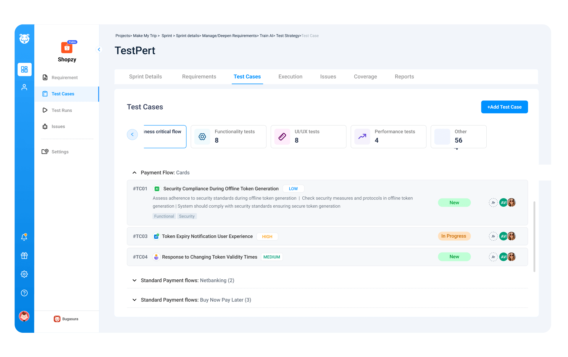 Advanced filters and sorting